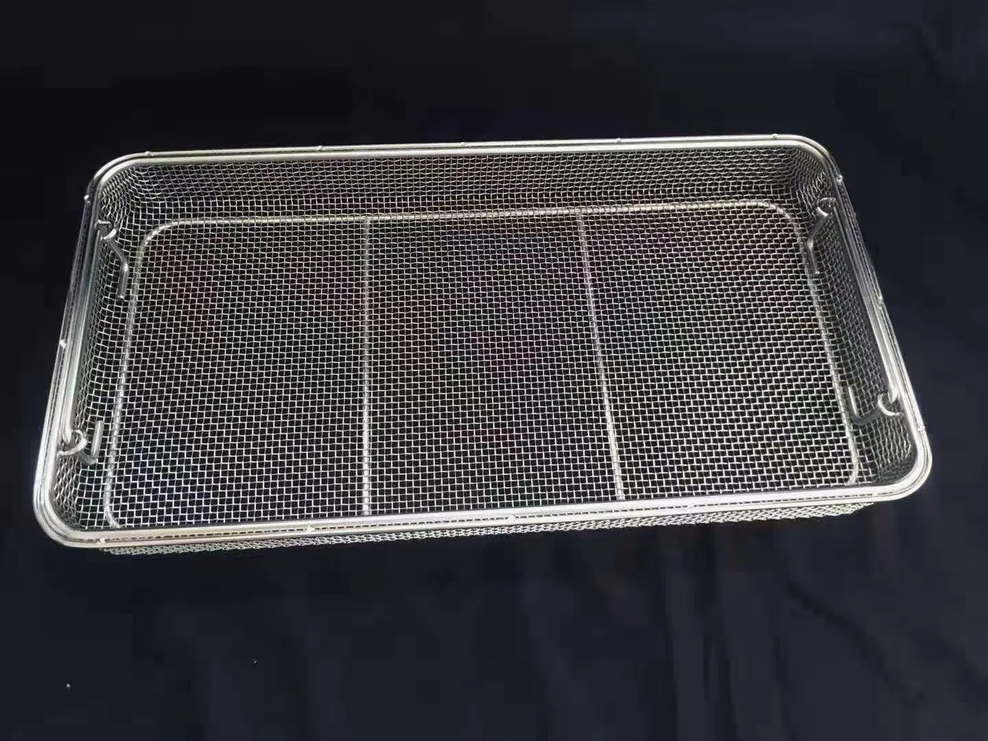 Instrumentenreinigung, Desinfektion, Sterilisation, Lagerung, Handhabung, Edelstahl-Netzkörbe