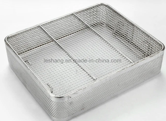 Stainless Steel Wire Basket Used for Sterilization Equipment