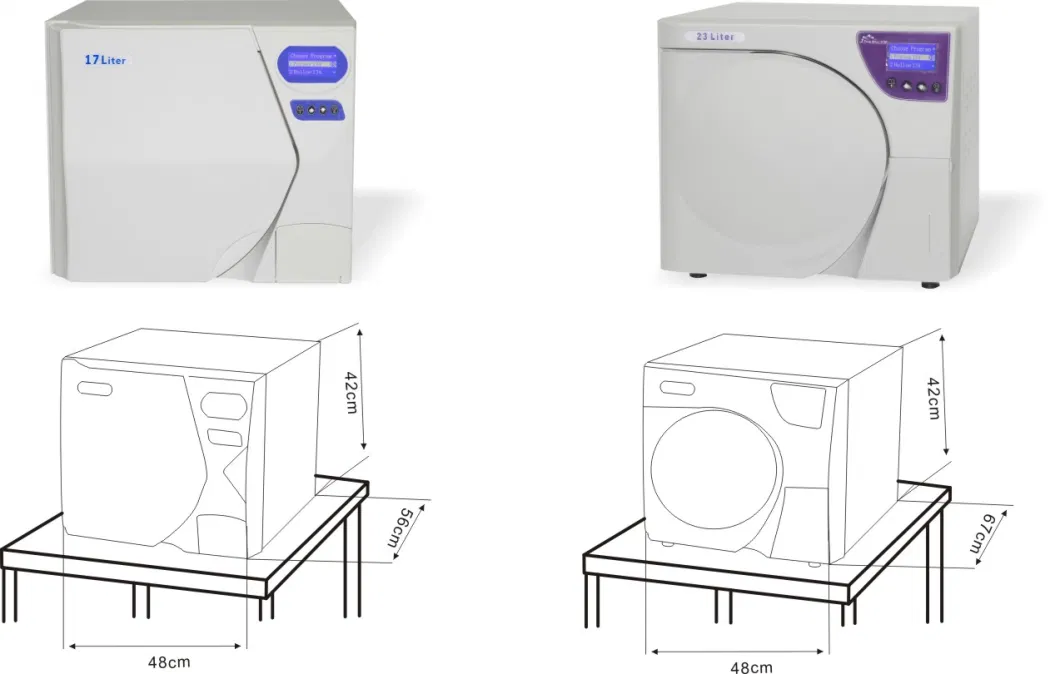 23L Medical Use Class B Autoclave Sterilizer Machine