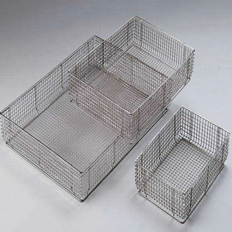 Stainless Steel Wire Sterilization Basket