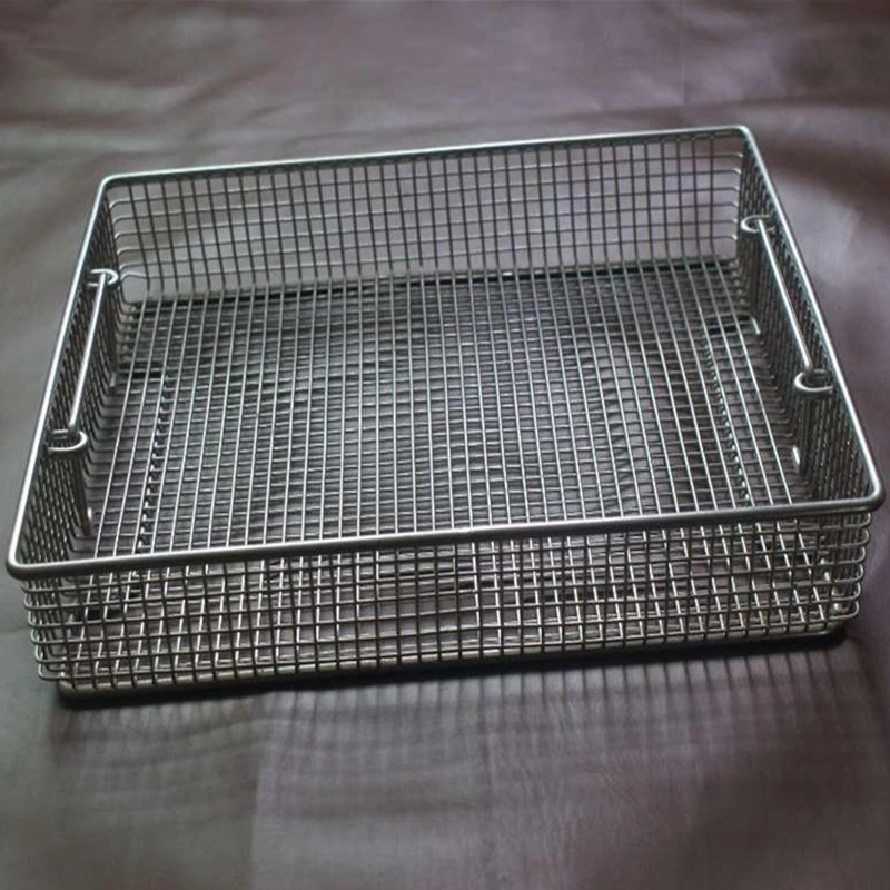 Stainless Steel Wire Sterilization Basket