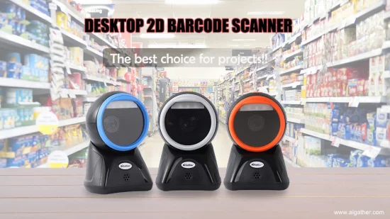 Heißer Verkauf 2D-Scanplattform Desktop-Barcode-Scanner