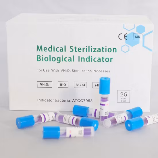 Medizinische Verbrauchsmaterialien Einweg-Schnellbiologischer Indikator Eo-Sterilisation Biologischer Indikator